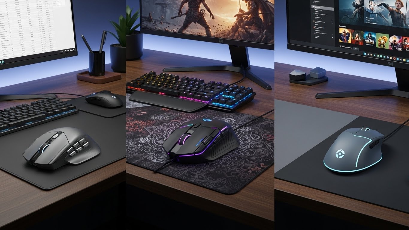 Top 5 Best Wireless Mice for Work & Gaming on Amazon (2025 Picks)